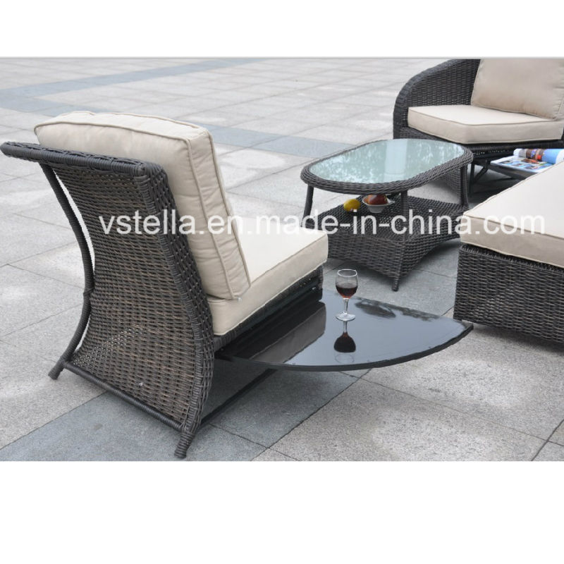 Patio Garden Outdoor Wicker Rattan Sofa Chair