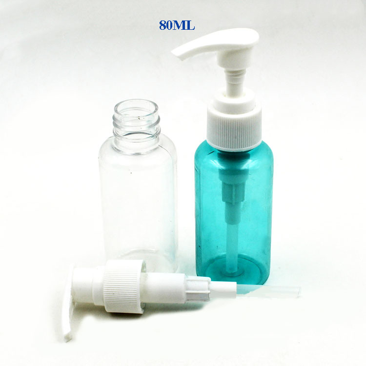 80ml Transparent Lotion Pump Bottle (NB20602)