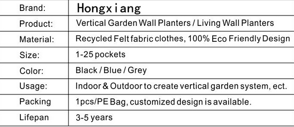 Plant Grow Bag Pet Geotextile with UV