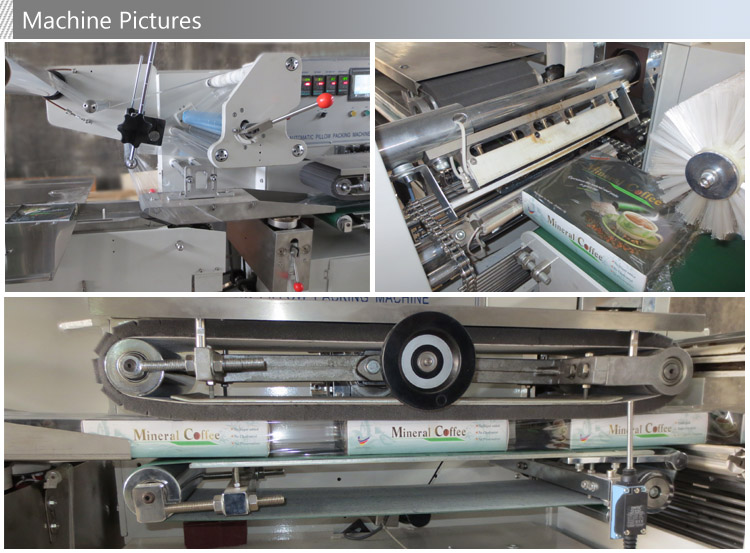 Fs-590 High Speed Flow Thermal Contraction Wrap Packing Machine