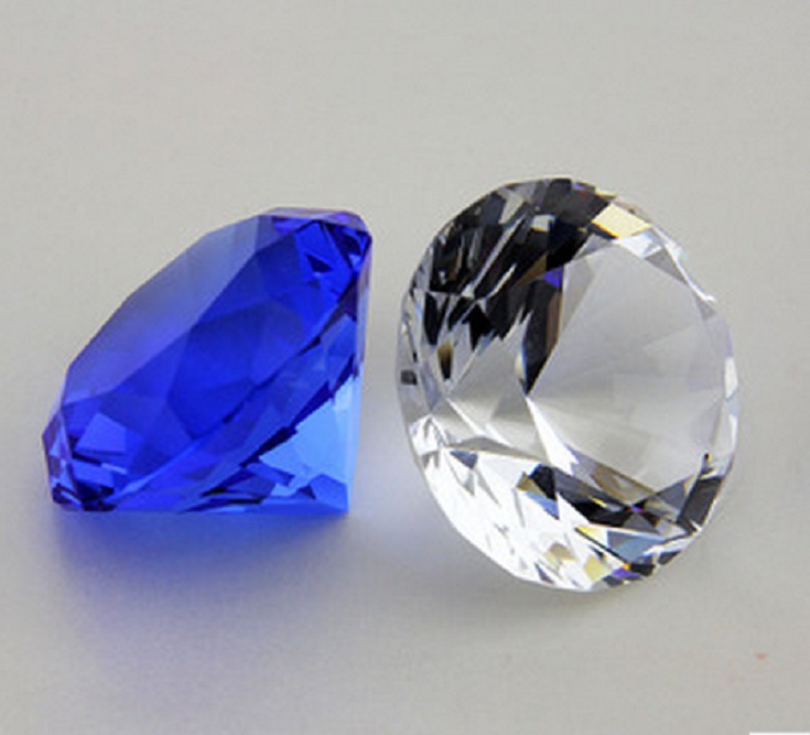 Colorful Crystal Glass Diamond for Decoration (Ks26011)