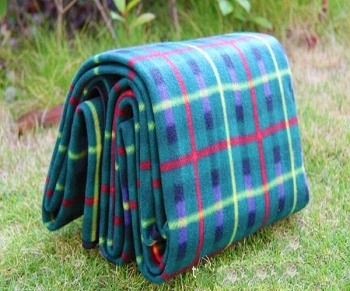 People Camping Oxford Cloth Slip Cushion Picnic Mat