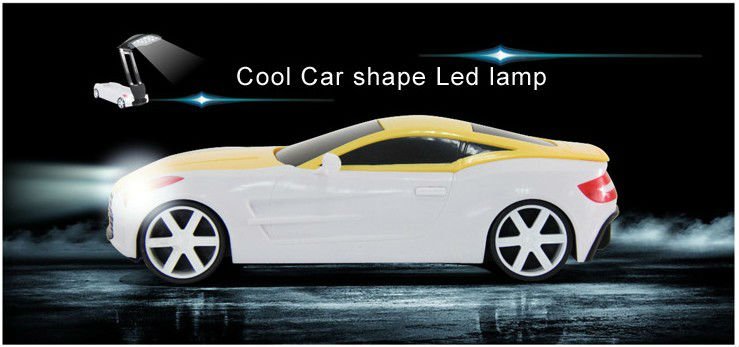 2016 Car Shape LED Lamp Table Lamp