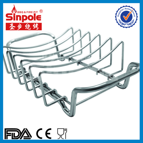 Stainless Steel Rib Rack with Ce/FDA Approved