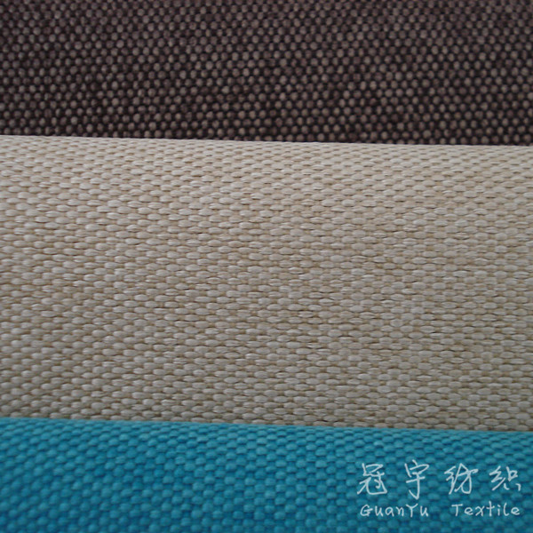 100% Polyester Imitation Home Textile Linen Fabric