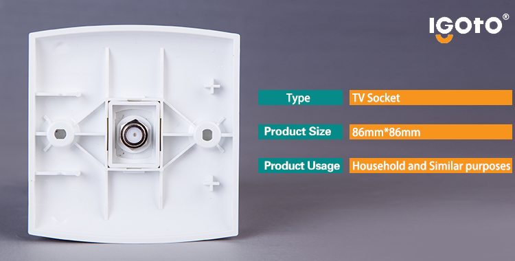 British Standard Saso Certificated Satellite Socket