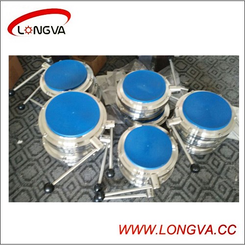 Sanitary Stainless Steel Butt Welded Butterfly Valve