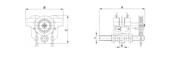 Geared Trolley Hoist (GT-WC)