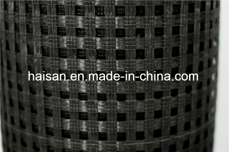 Pet 200-200 Width 1-6m High Quality Warp Knitted Polyester Geogrid with Ce Certification