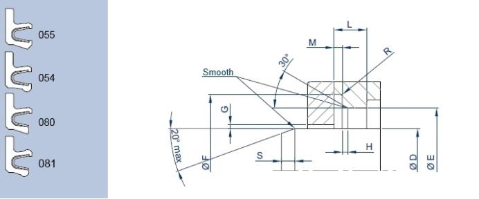 Spring Energized Piston Seal, Spgw Compact Piston Seal