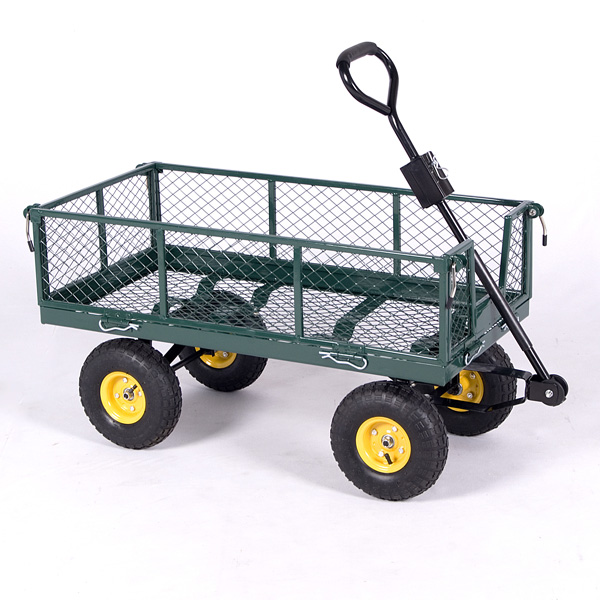 Heavy Duty Garden Trolley Track Cart