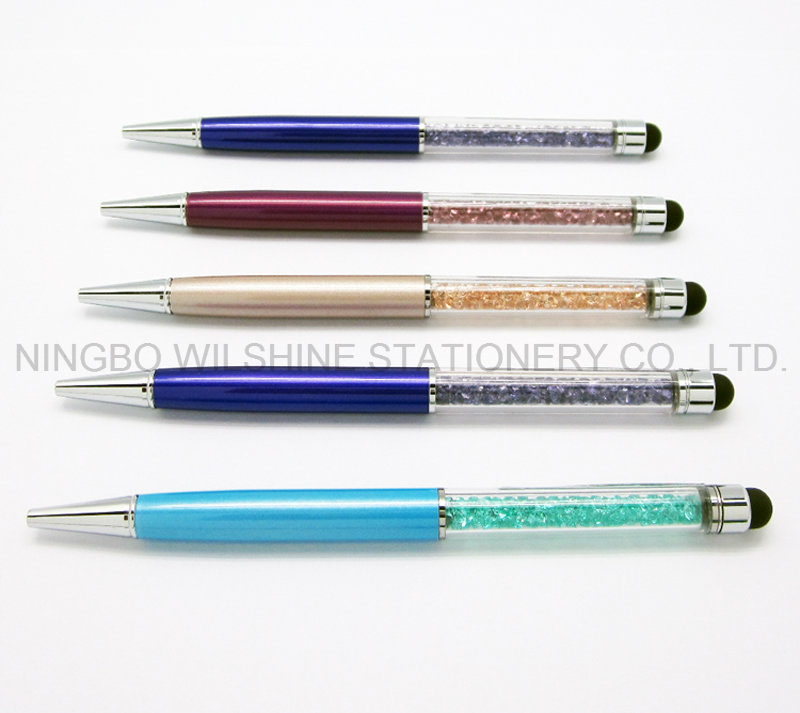 The Most Popular Crystal Diamond Stylus Pen for Gift (IP015)