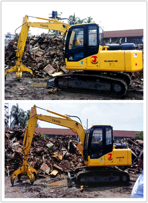 Sugarcane Wheel Hydraulic Excavator