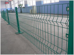 PVC Coated Highly Protecting Bilateral Wire Mesh Fence