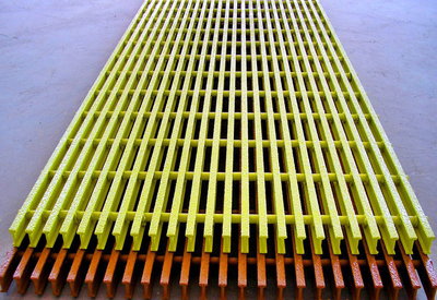 FRP/GRP Pultruded Grating, Fiberglass Grating with High-Quality