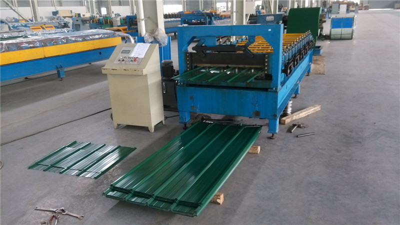 Hot Galvanized Steel Wall Metal Cold Rolled Forming Machine