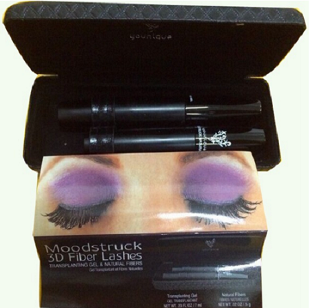 Waterproof 3D Fiber Eyelashes Mineral Cream 2 PCS /Set Mascara