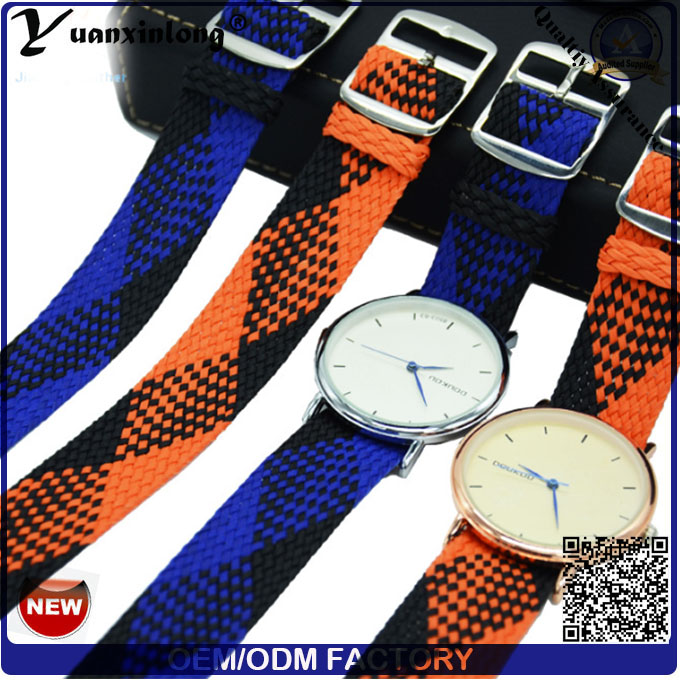 Yxl-036 New Style Watch Strap Band Perlon Strap Wrist Watch Wristband Custom Logo Wholesale Cheapest Watches Band