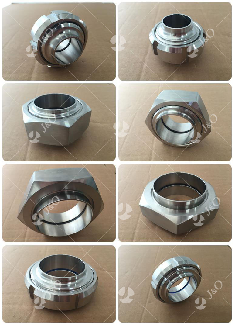 Sanitary DIN Union Tube Pipe Fittings