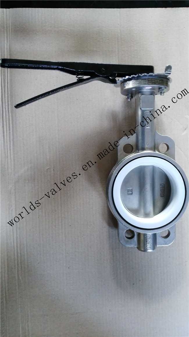 Pn16 Lever Wafer Butterfly Valve