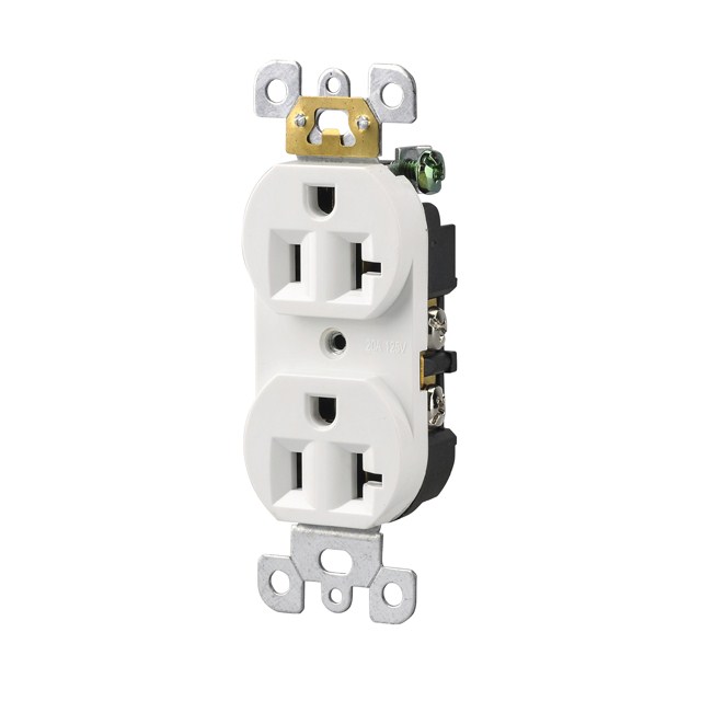 20A 125V UL498 Standard Wall Power Outlet