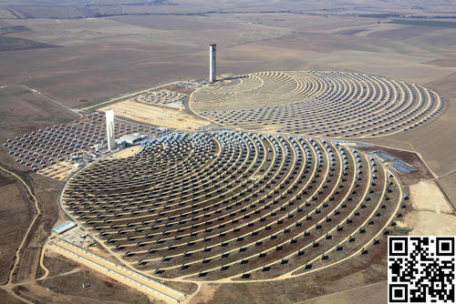 Solar Thermal Power Generation Used Dual Axis Solar Tracking Systems