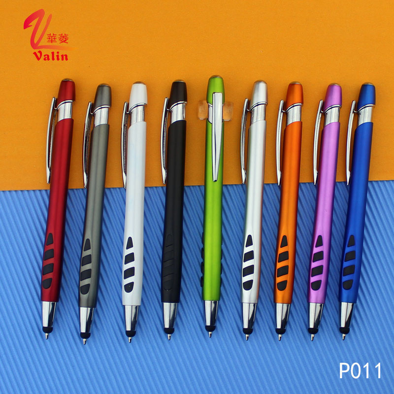 Promotional Gift Items Plastic Stylus Ball Pen