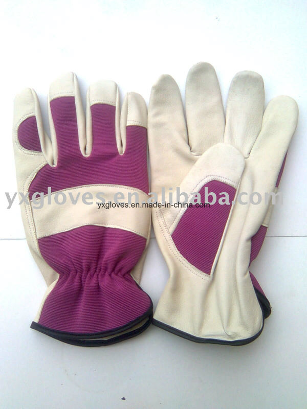 Garden Glove-Working Glove-Leather Glove-Weight Lifting Glove