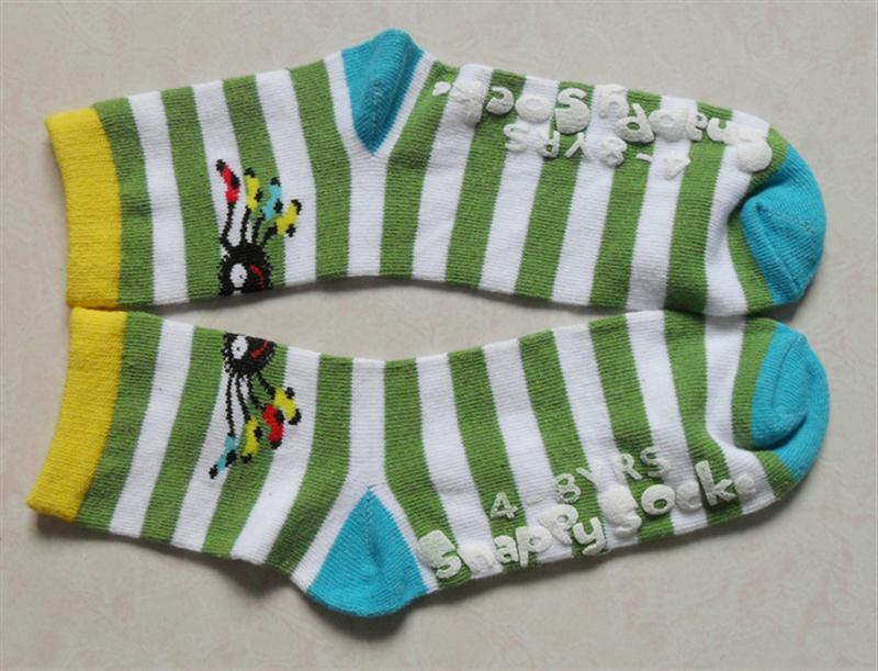 2016 New Design Children Cotton Snappy Socks