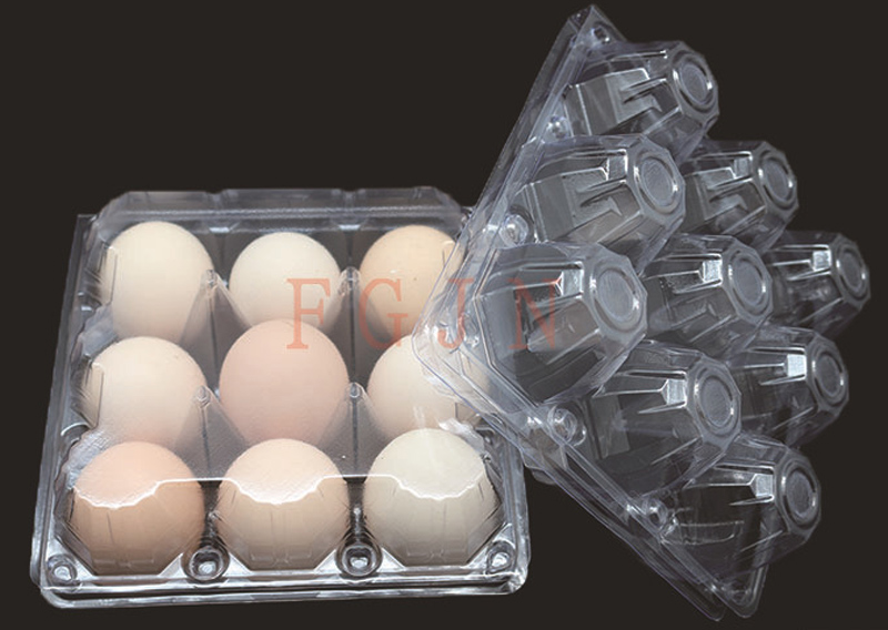 2/4/6/8/10/12/15/18/24/30 Holes Disposable Plastic Eggs Tray (PVC egg container)