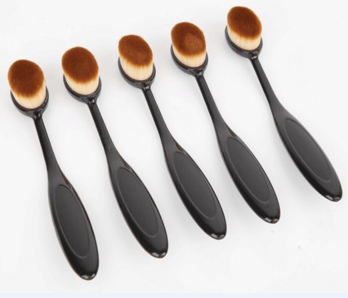 Best Sell No. 4 Toothbrush Makeup Brush Oval Foundation Brush Oval Powder brush