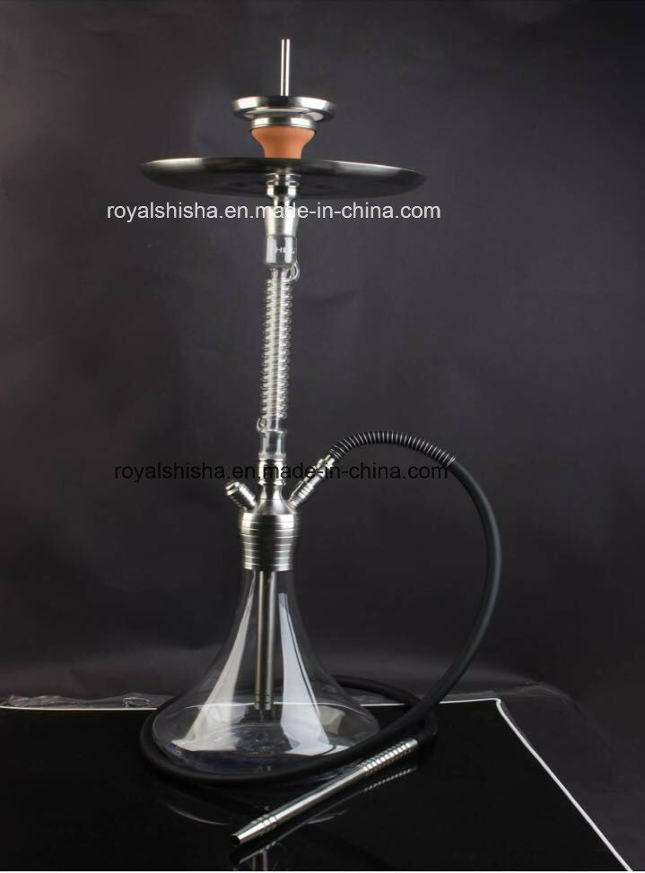 New Design Stainless Steel and Glass Parts Shisha Hookah