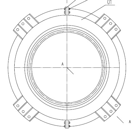 Split Slewing Bearing/Slewing Gear for Water Processing