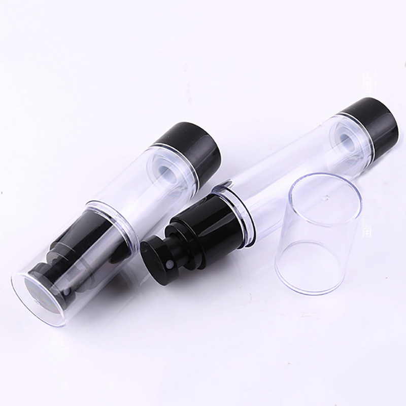 15ml/30ml/50ml Plastic Cosmetic Airless Bottle, Plastic Round Airless Bottle, Cosmetic (NAB05)