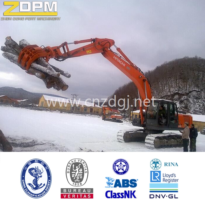 Hydraulic Orange Peel Grapple for Excavator