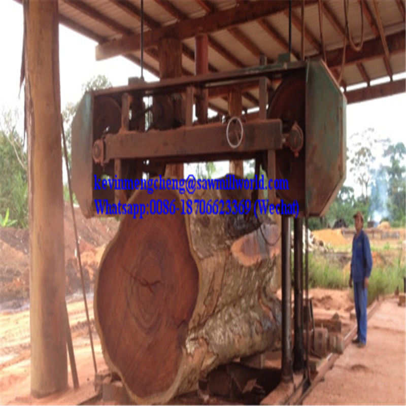 Mj2500 Large Size Band Saw Machine Heavy Duty Horizontal Hard Wood Sawing Machine