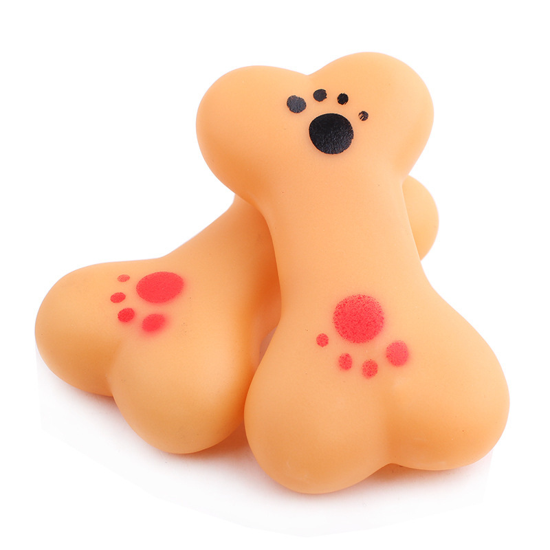 Vinyl Bone Shape Dog Sounding Toys (HN-PT323)