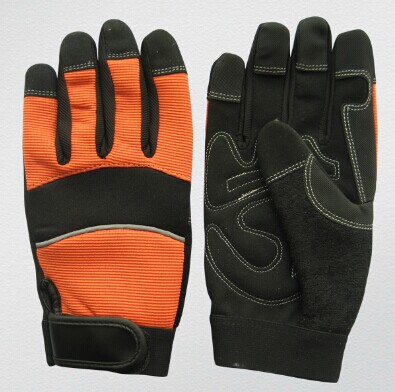 Micro Fiber Palm Mechanic Work Glove (7220)