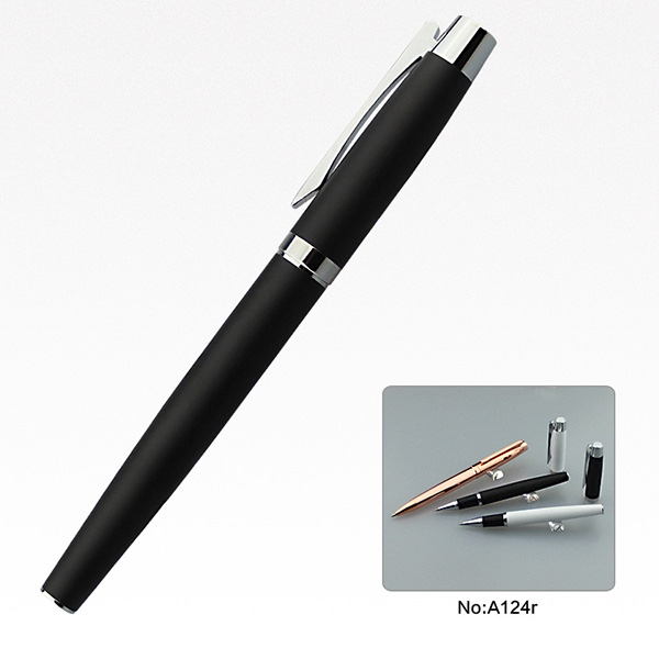 Custom Logo design Ink Pen Metal Writing Pen on Sell