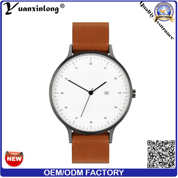 Yxl-403 Fashion Ladies Mens Quartz Wrist Watches Genuine Leather Luxury Men's Watch Pormotional Wholesale Watches