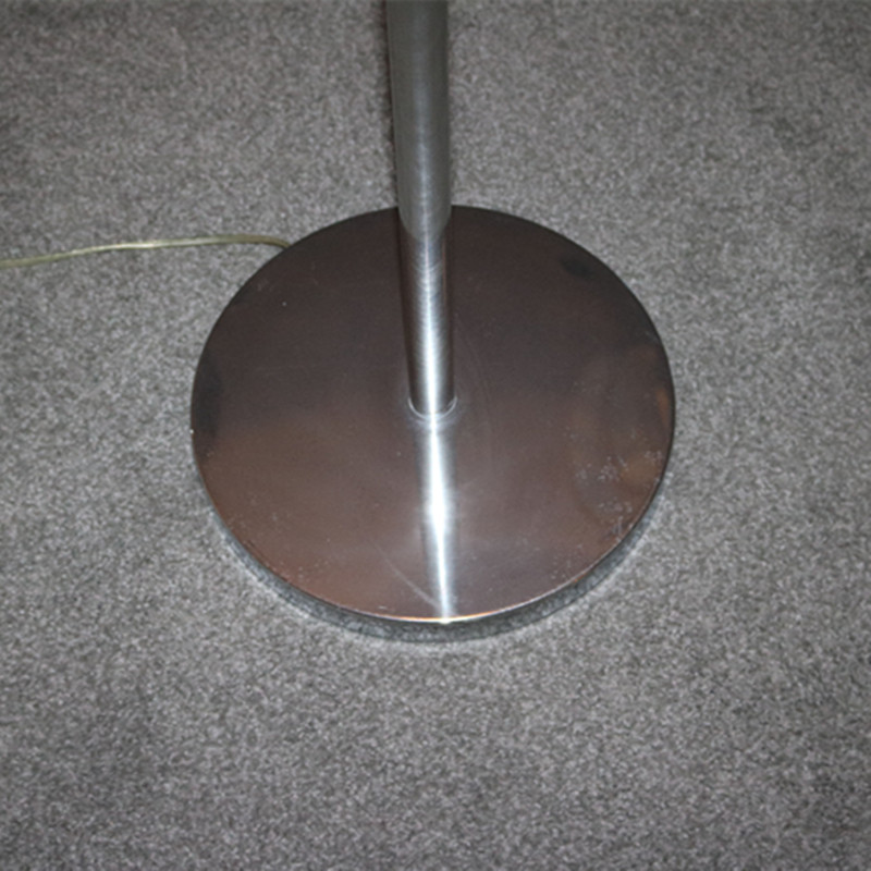 Indoor Standing Floor Lamp with Stainless Steel Shade