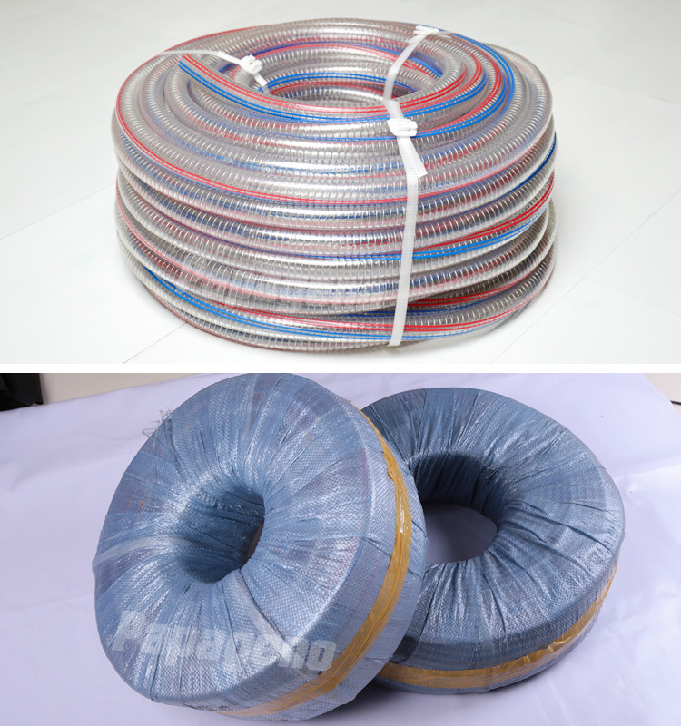 3-1/2 Inch Flexible Spiral Steel Wire Reinforced Spring Hose