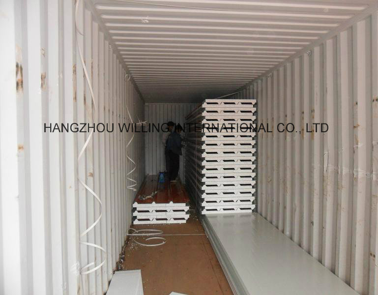 Thermal Insulated PU Sandwich Panel for Cold Storage