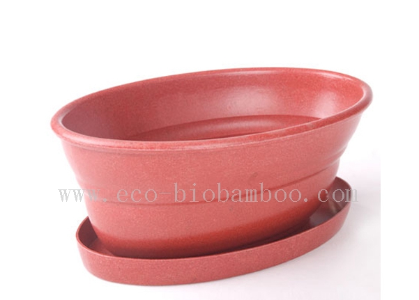 Bamboo Fiber Flower Pot (BC-F1008)