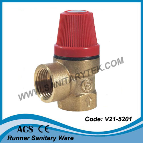 Brass Safety Relief Valve (V21-5201)