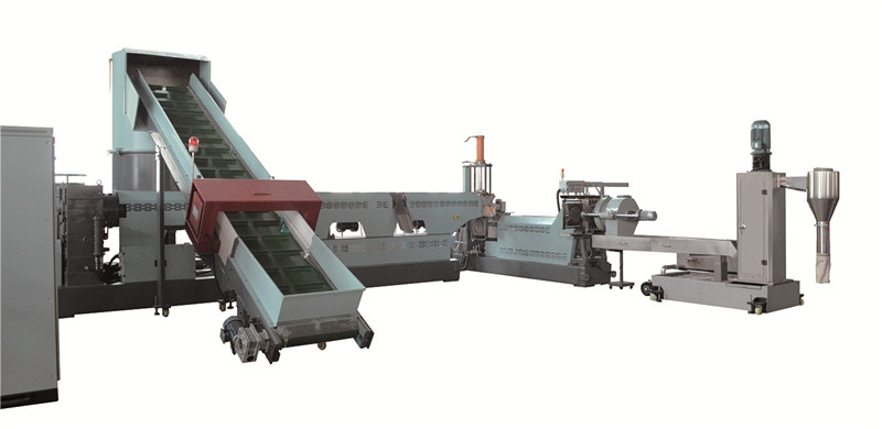 150kg/Hr PP PE Film Granulating Recycling Machine for Extruding