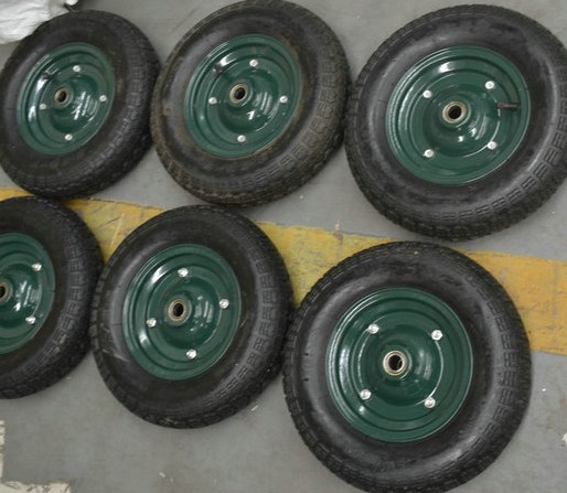 Pneumatic Rubber Wheels 400-8 for Wheelbarrow