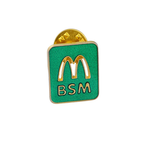 Soft Enamel Lapel Pin with Words Custom Badge (GZHY-SE-017)