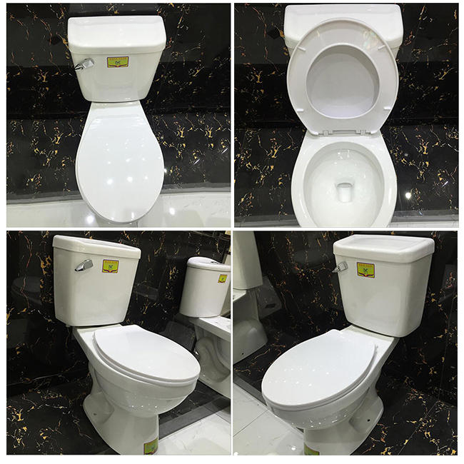 Good Price Types of Two Piece Ceramic Toilet Bowl