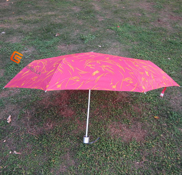 3-Folding Super Mini Umbrella with Check Fabric (YSF3056)